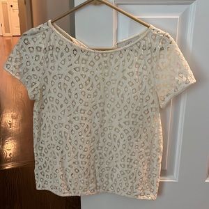 Loft lace top